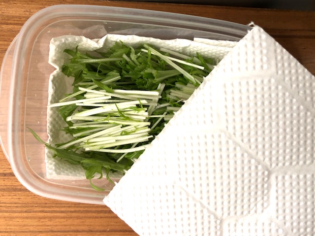 上手な保存で水菜は日持ちする 冷蔵 冷凍保存の使い分け 保存のコツを大公開 Hugkum はぐくむ