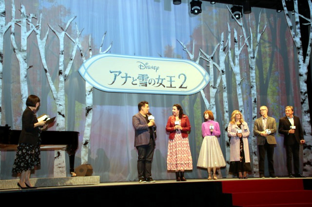 映画 アナ雪2 のイベントに神田沙也加と来日ゲストが登場 生ライブも 小学館hugkum