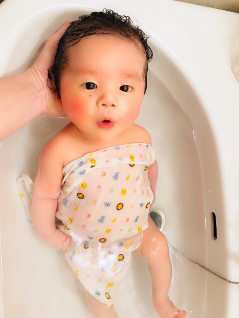 赤ちゃんの肌に優しい沐浴布7選 手軽な作り方も紹介 Hugkum はぐくむ