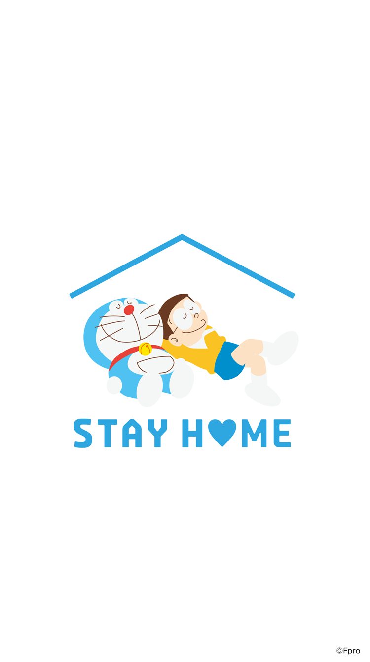 ドラえもん Stay Home 特別かべがみがアツい ビデオ会議の背景やスマホの待ち受けに活用して Hugkum 小学館公式