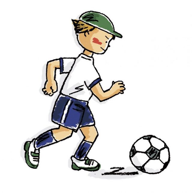 子どもの身体能力を伸ばすコツ 上手にボールを蹴るのに大事なのは 足のポジション Hugkum はぐくむ