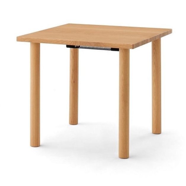 無印良品 こたつ テーブル 正方形 本体 ナチュラル オーク材 2021年製