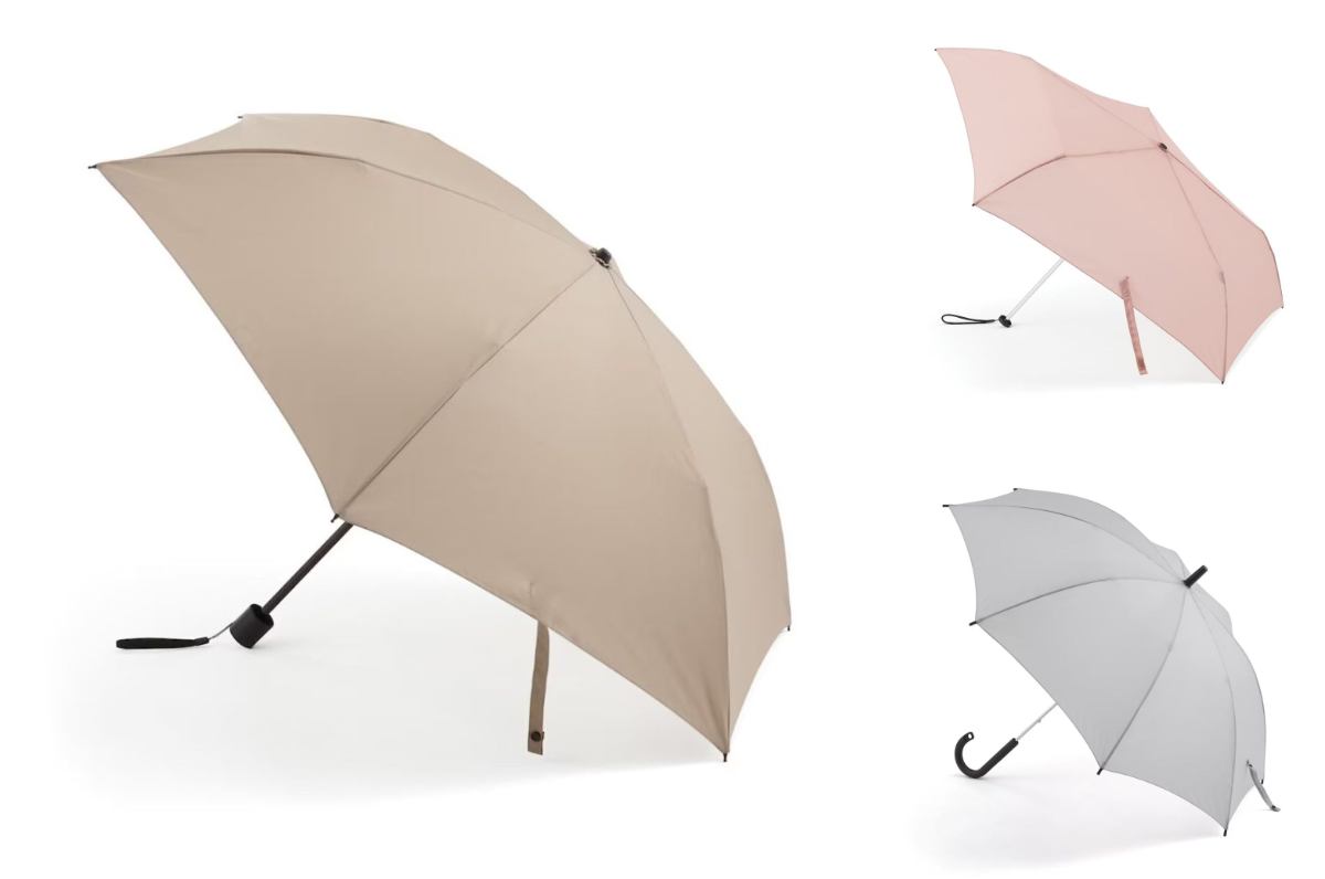 無印良品の傘】デザインと機能を兼ね備えたアイテムで、雨の日も楽しく！ HugKum（はぐくむ）