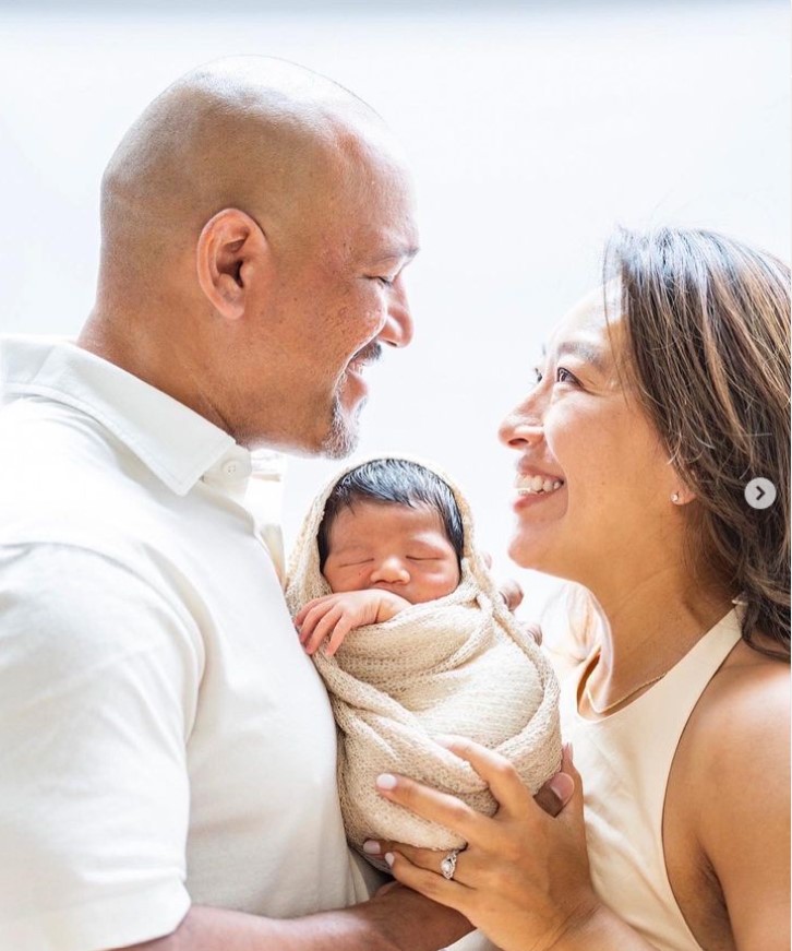 2022.7月には第４子が誕生。※写真は、ラミレス美保さんの公式Instagramより引用。