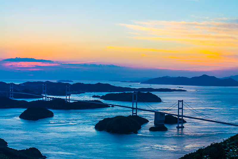 しまなみ海道夕景