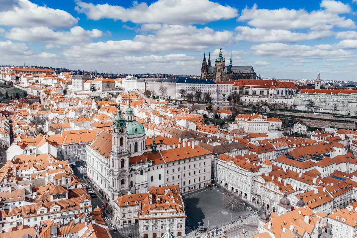 チェコの首都プラハの街並み