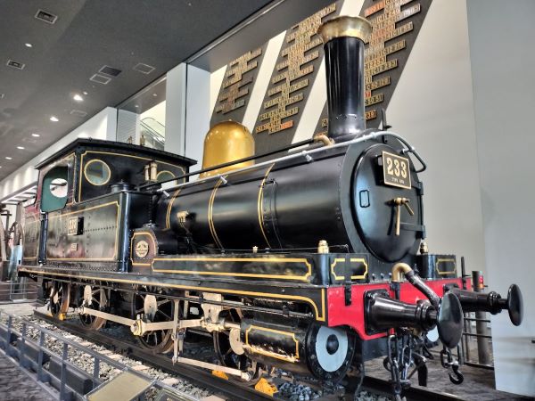 重要文化財の蒸気機関車・230形233号機