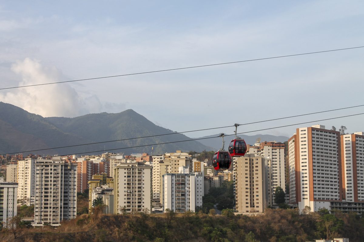 ベネズエラの首都カラカスの街並み