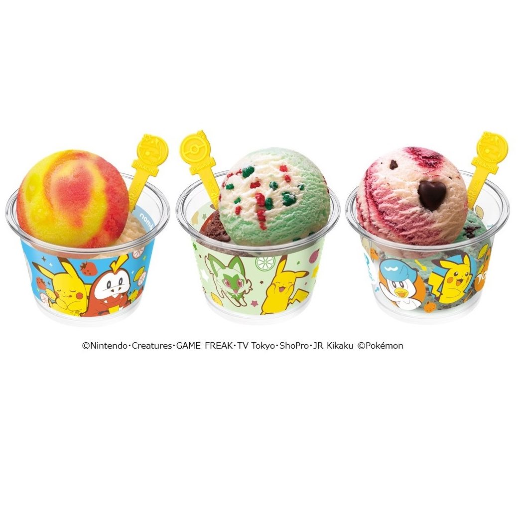 ポケモンウィンター 組み立て式サーティーワンセット サーティワン】ポケモンたちとまんぷくサマーを楽しもう