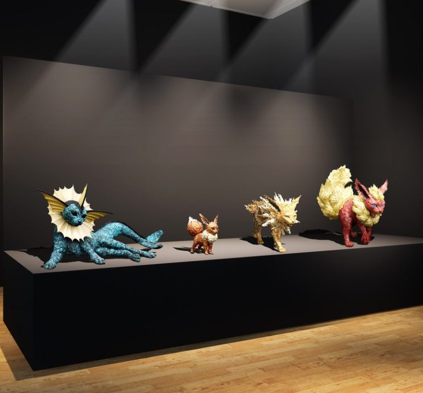日本の伝統工芸とポケモンの「かがく反応」に感動！「ポケモン×工芸展