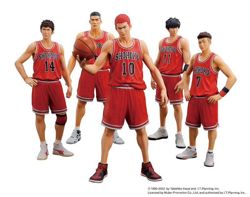 『SLAM DUNK』フィギュアがホビーショップ『あみあみ』で販売［大網株式会社発表：PR TIMES］