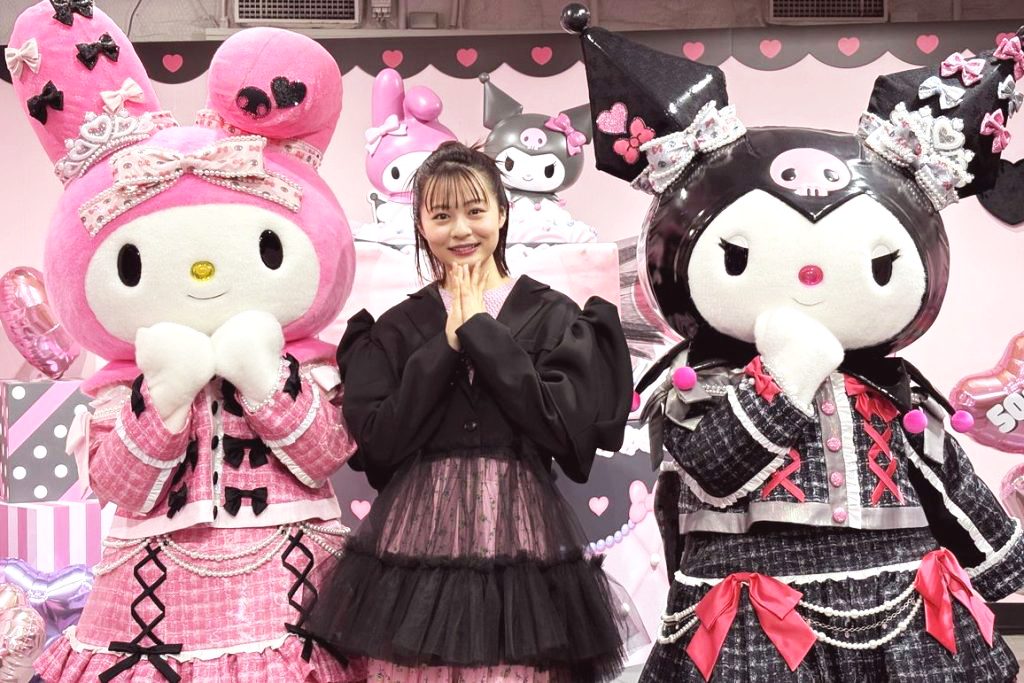 マイメロディ・クロミの世界観を体験できる空間♡ 注目俳優・莉子さん