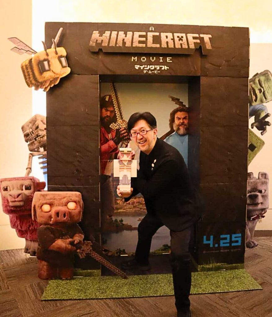 『マインクラフト・ザ・ムービー』のオブジェにテンションの上がるタツナミさん