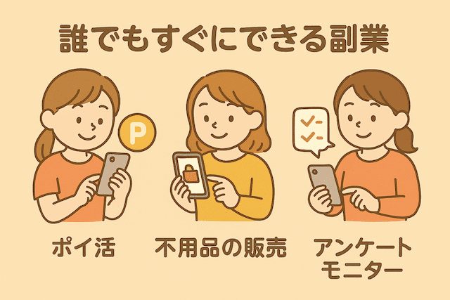 すぐにできる副業