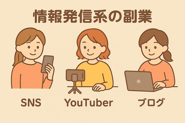 情報発信系の副業