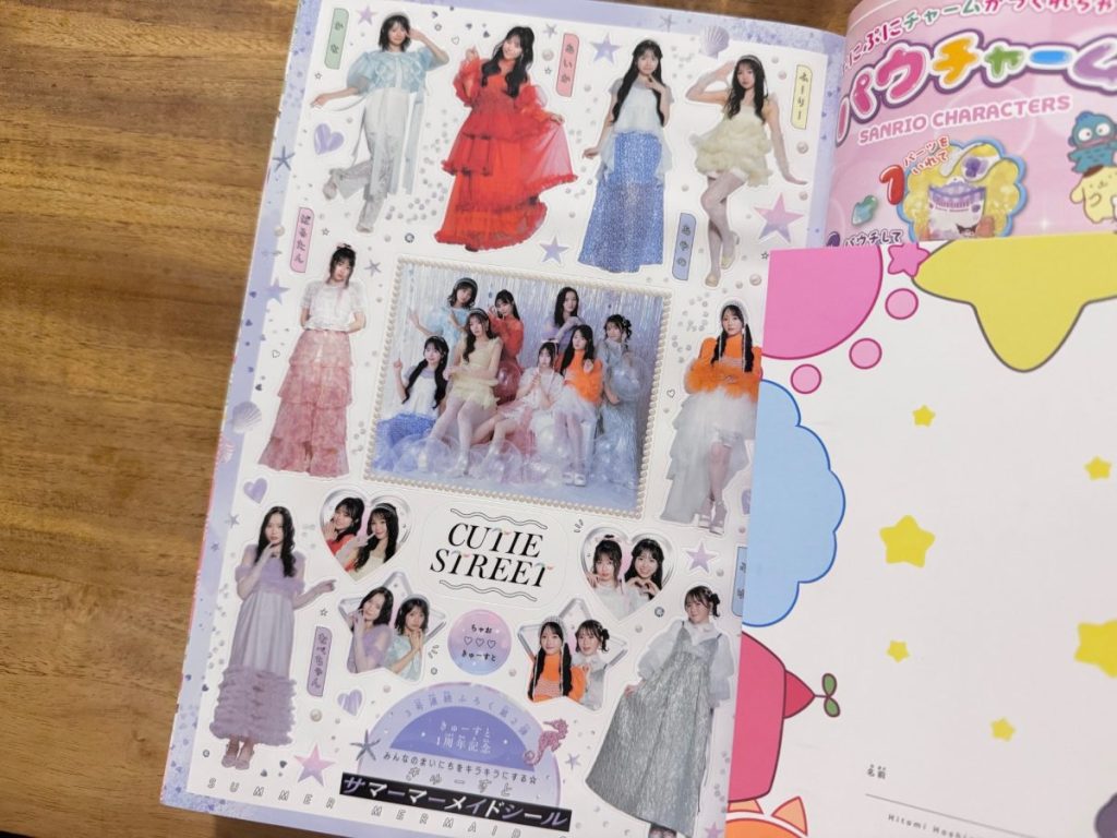 憧れのきゅーすとがステッカーに♡