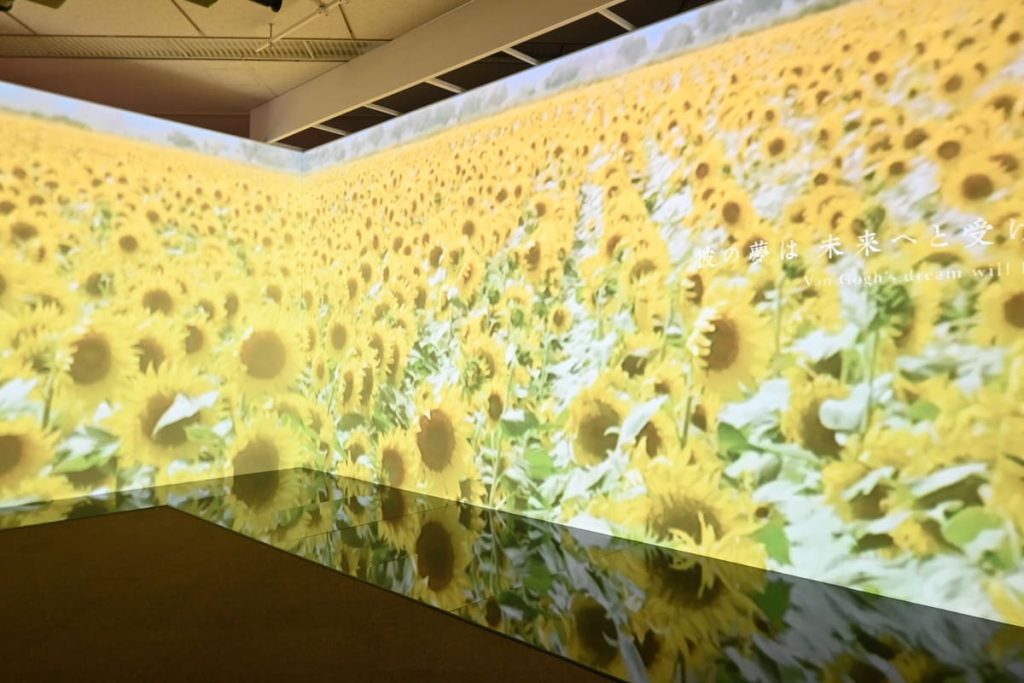 イマーシブ・コーナー 実際の展示の様子