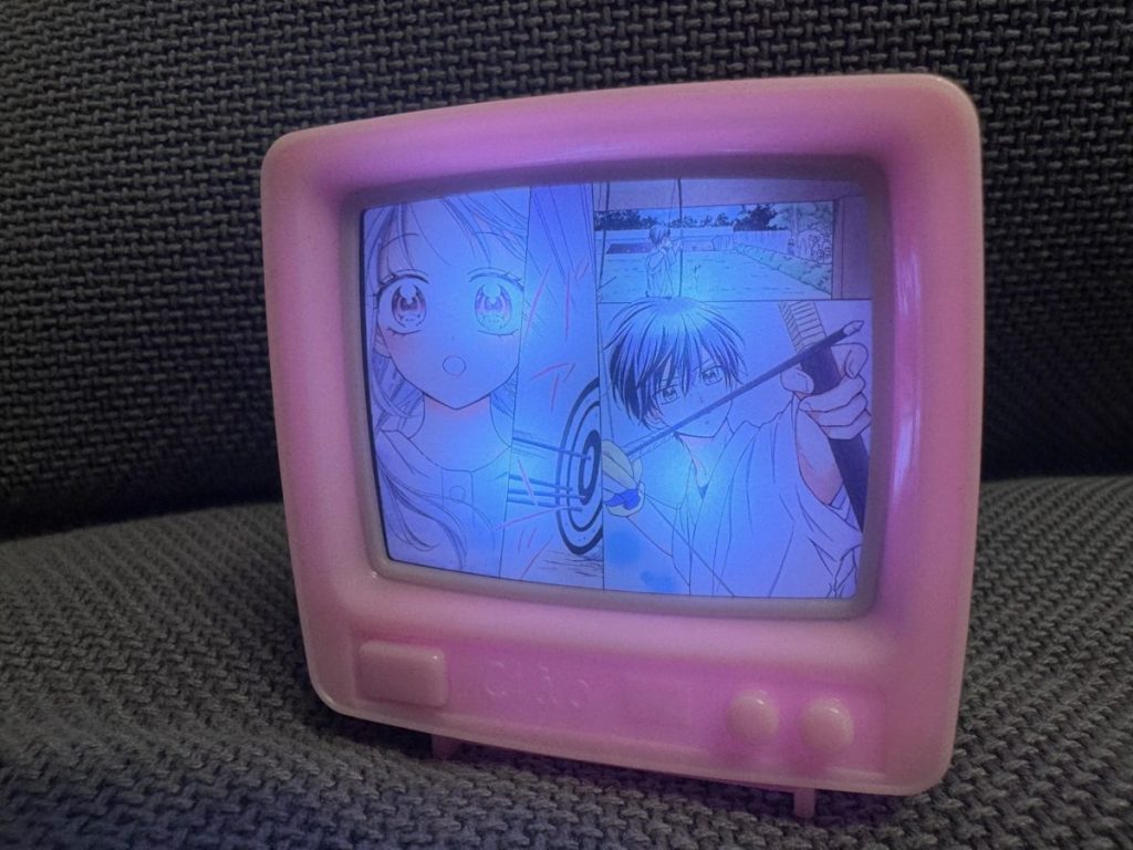 まるで本物のテレビ画面のよう！