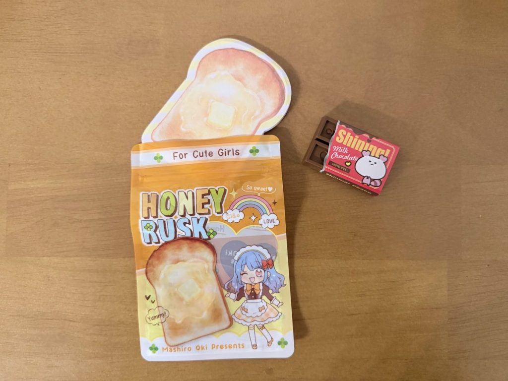 本物そっくりな消しゴム、思わず食べないように！