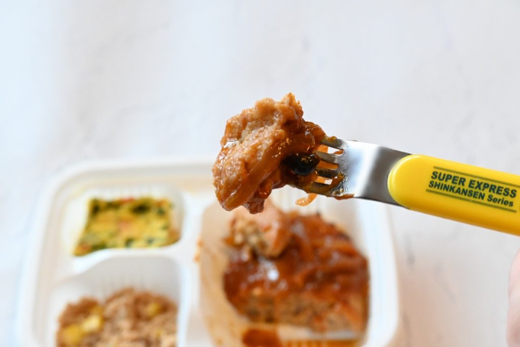 実はハンバーグは大豆ミートも使われていてヘルシー仕立てです