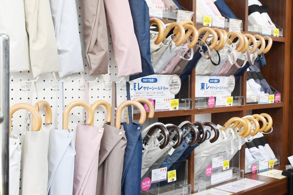 「ウォーターフロント 自由が丘店」の売り場の様子
