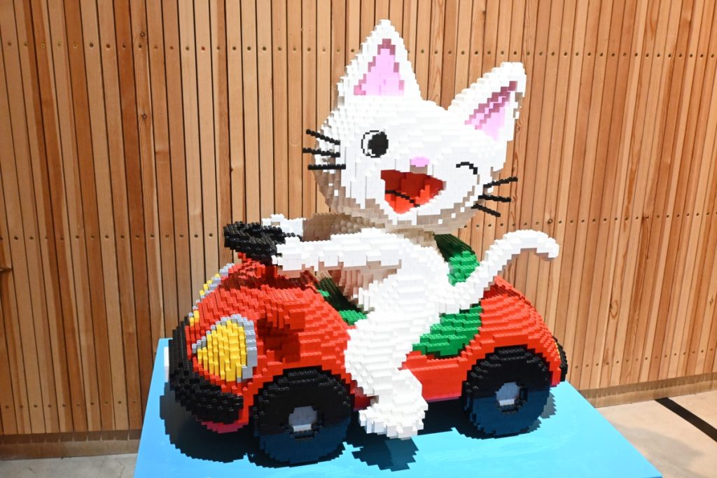 「レゴ®ブロックでつくったノンタン」