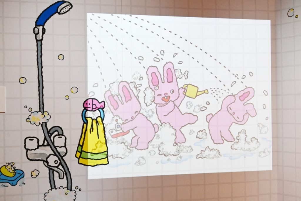 ノンタンのおともだちも“あわあわぶくぶく”