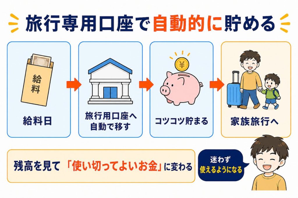 旅行専用口座
